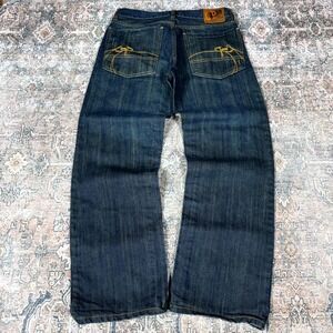 Vintage C7P Chip & Pepper Jeans Men's 30x28 Blue Denim Straight Baggy Workwear
